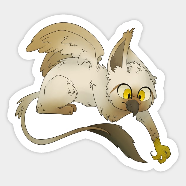 Griffin Sticker by SpookytheKitty2001